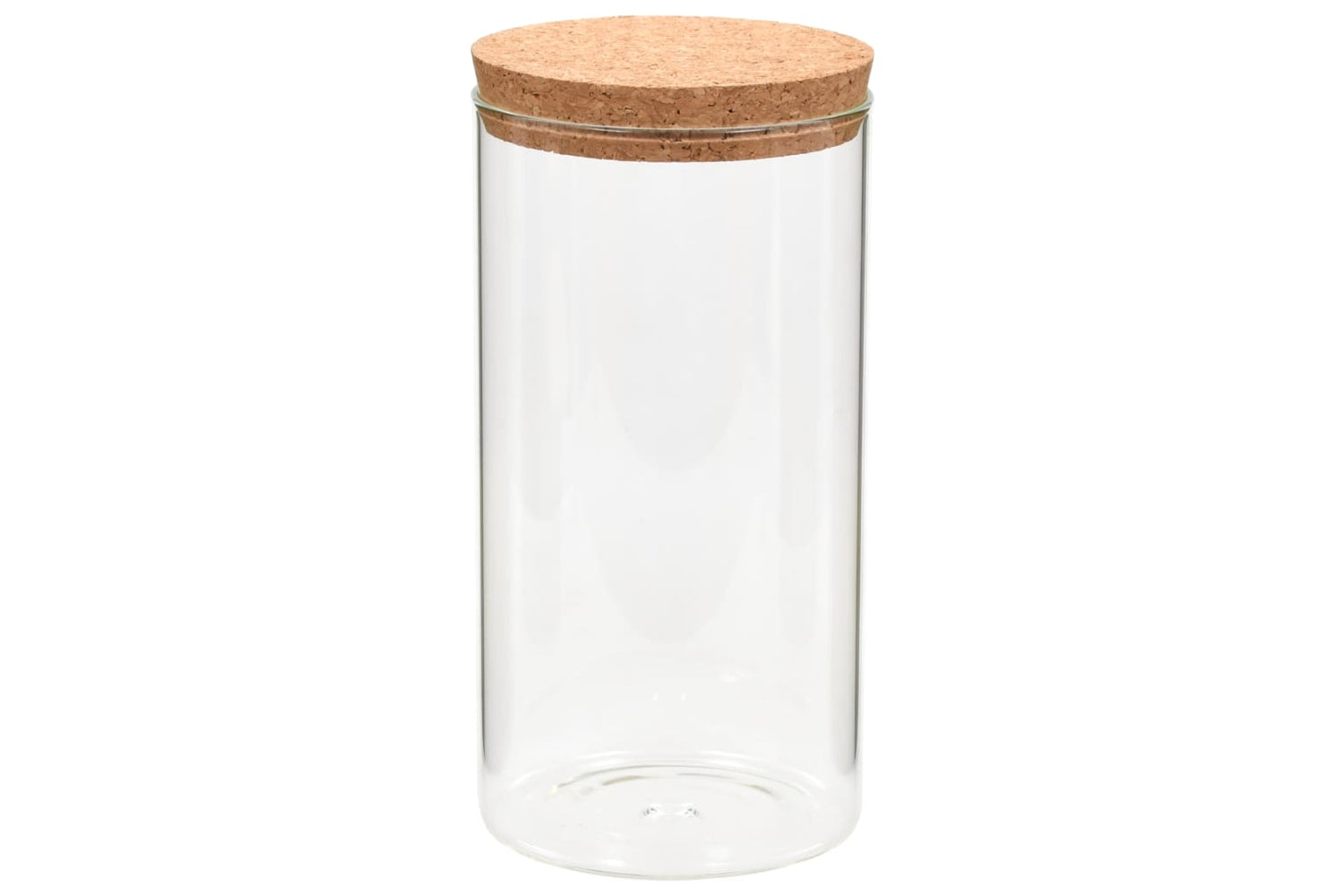 Vidaxl 50841 Storage Glass Jars With Cork Lid 6 Pcs 1400 Ml-2