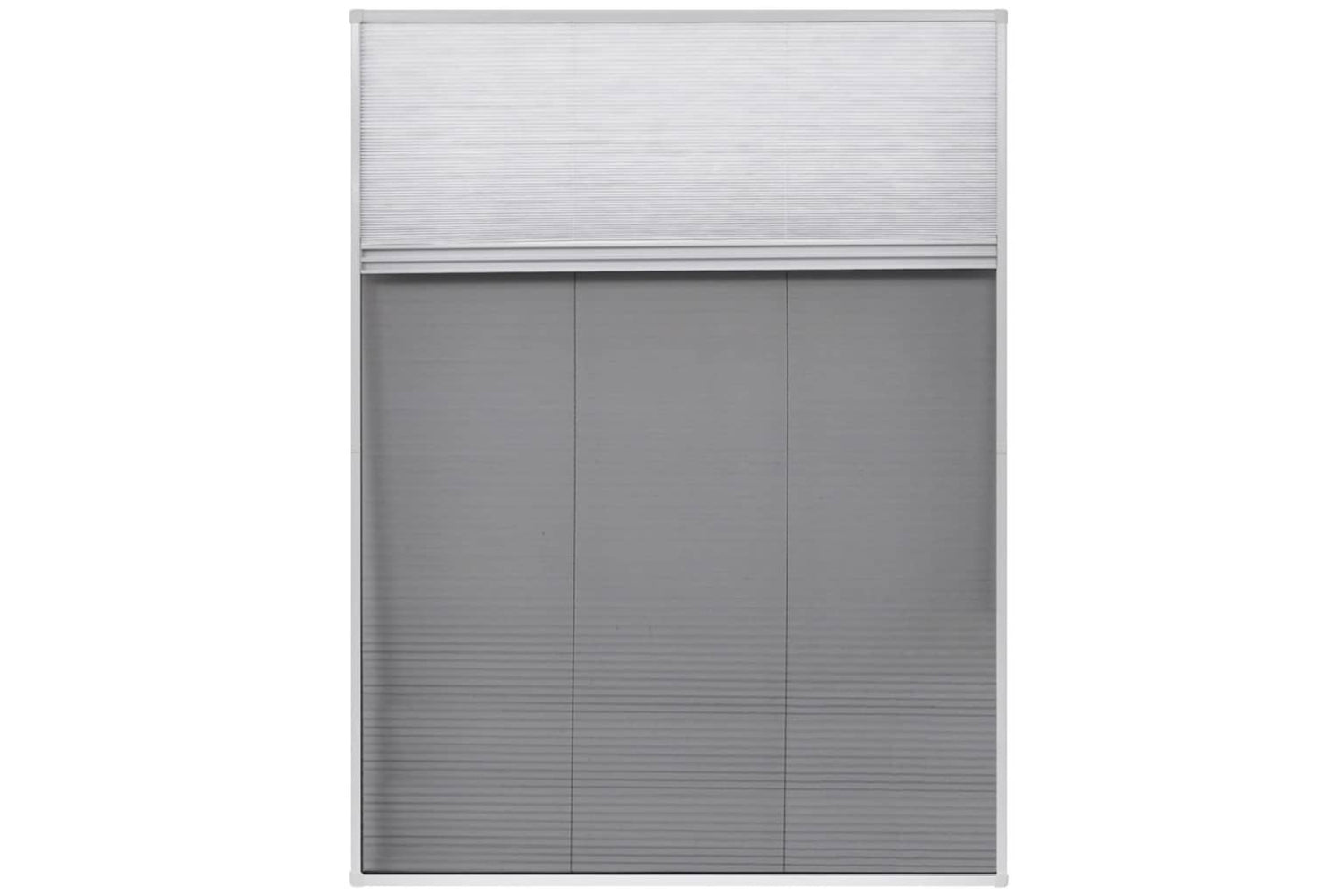 vidaXL 142615 Plisse Insect Screen For Windows Aluminium 60x80cm With Shade-2
