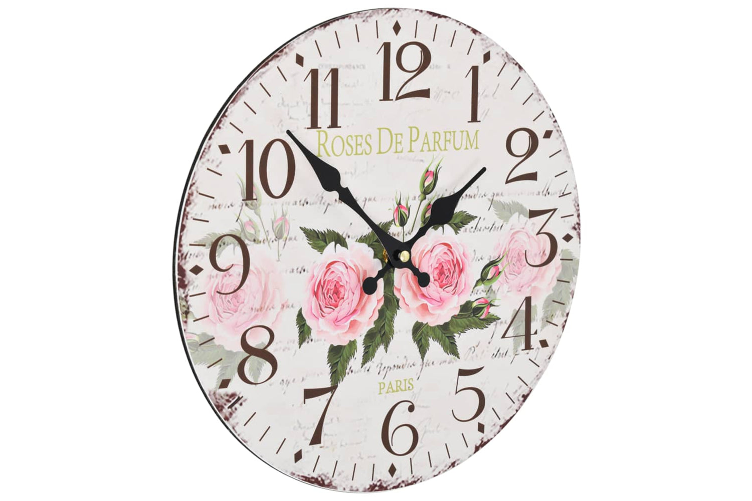 Vidaxl 50625 Vintage Wall Clock Flower 30 cm | Multicolour-2