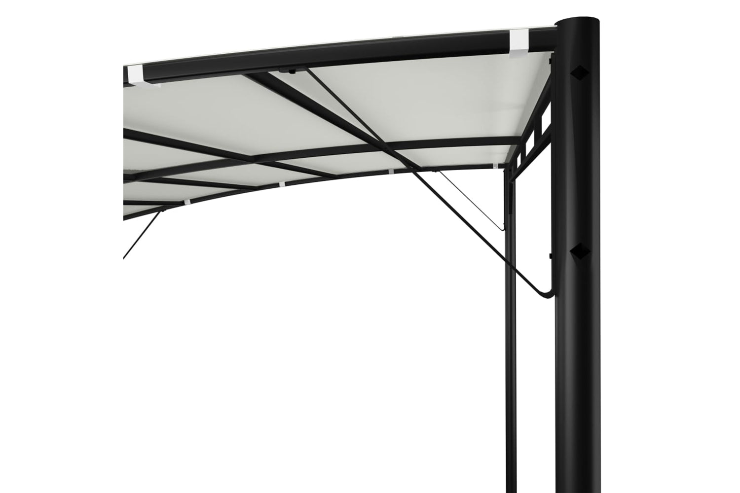 Vidaxl 47975 Garden Sunshade Awning 3x3x2.55 M Cream-5