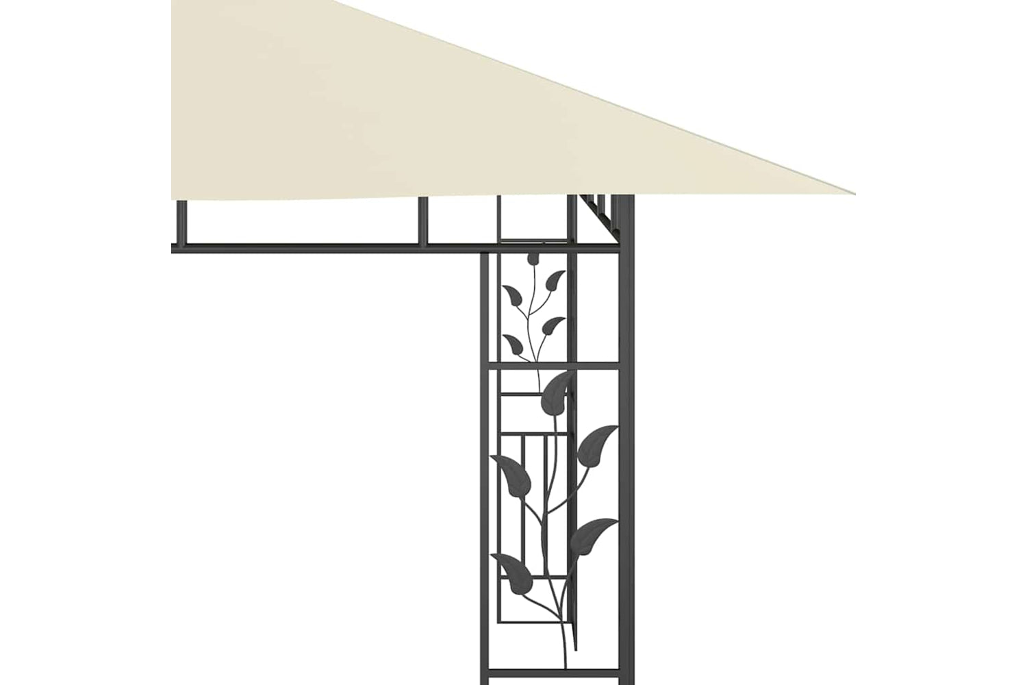 Vidaxl 47970 Gazebo With Mosquito Net 4x3x2.73 M Cream 180 G/mâ²-5
