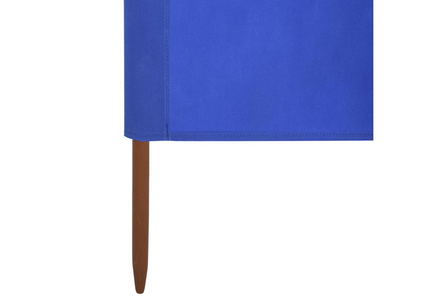 vidaXL 47145 3-panel Wind Screen Fabric 400x80cm Azure Blue-5