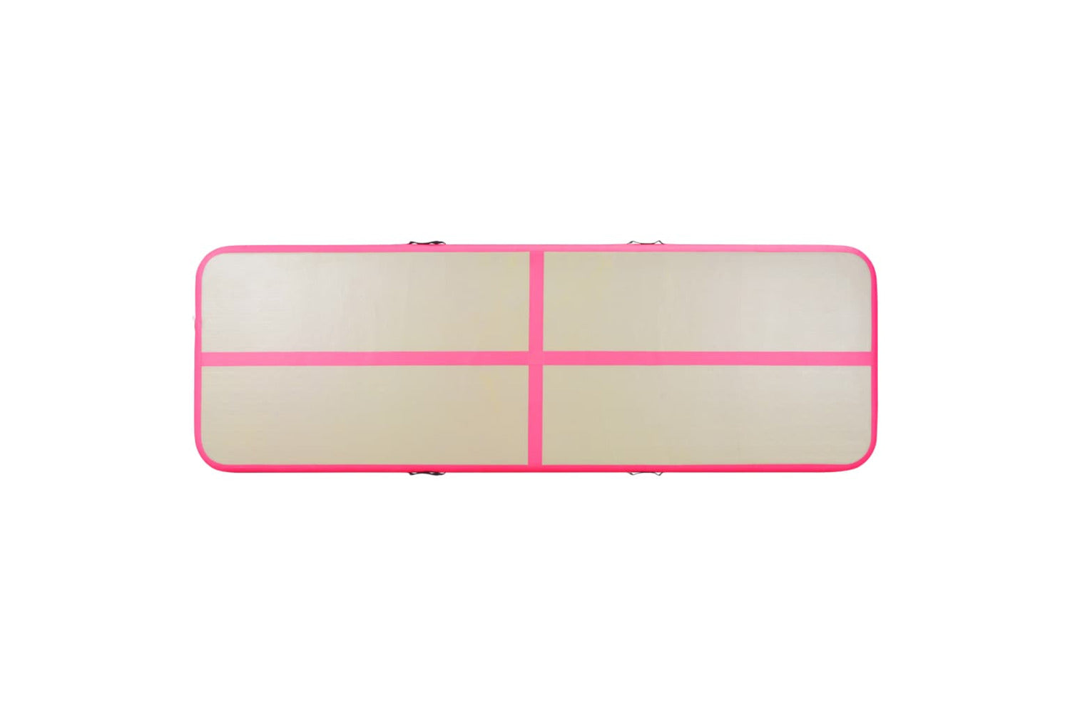 vidaXL 91912 Inflatable Gymnastics Mat With Pump 300x100x10cm Pvc Pink-3