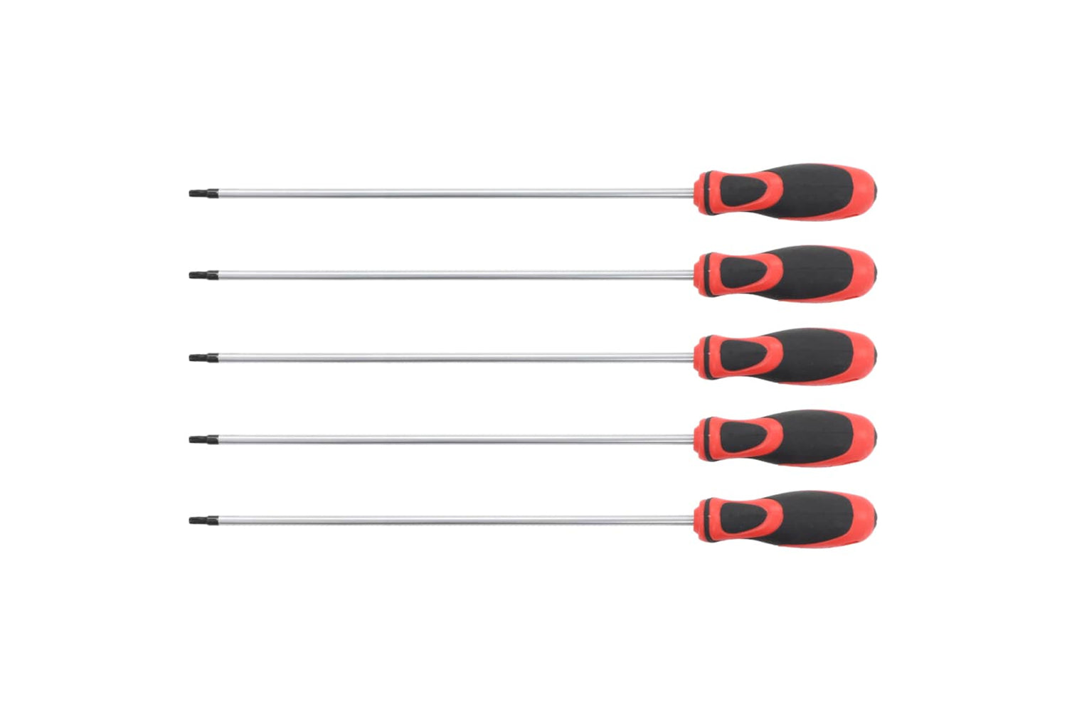 vidaXL 210499 5 Piece Torx Screwdriver Set 300mm-2