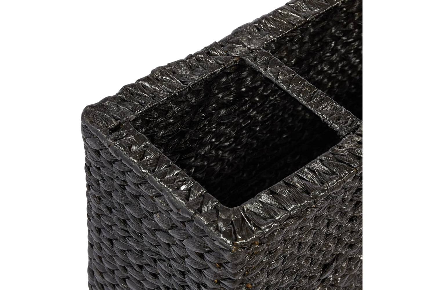 Vidaxl Raised Bed With 4 Pots Water Hyacinth Black-6