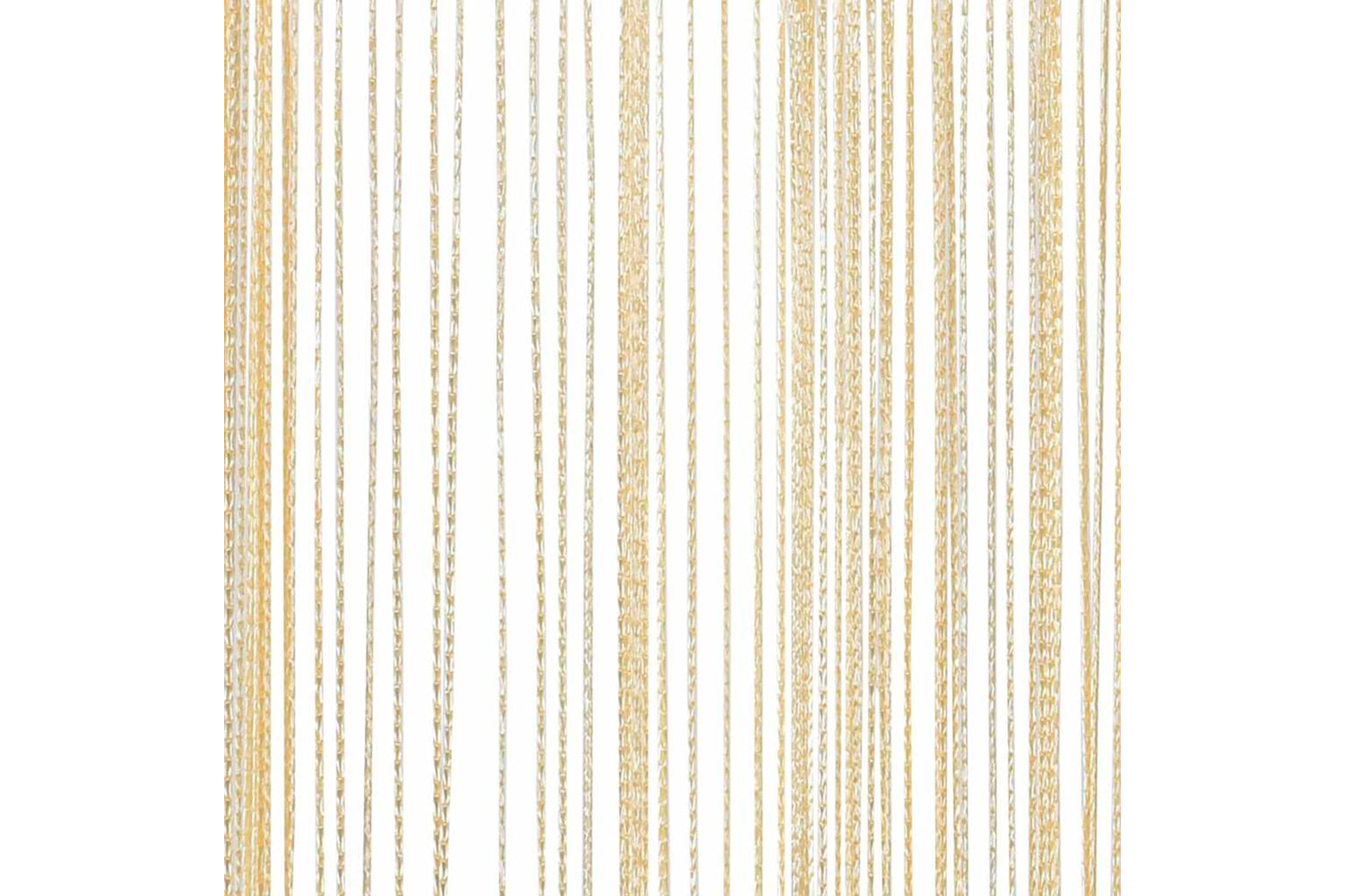 vidaXL 132403 String Curtains 2 Pcs 140x250cm Cream-8