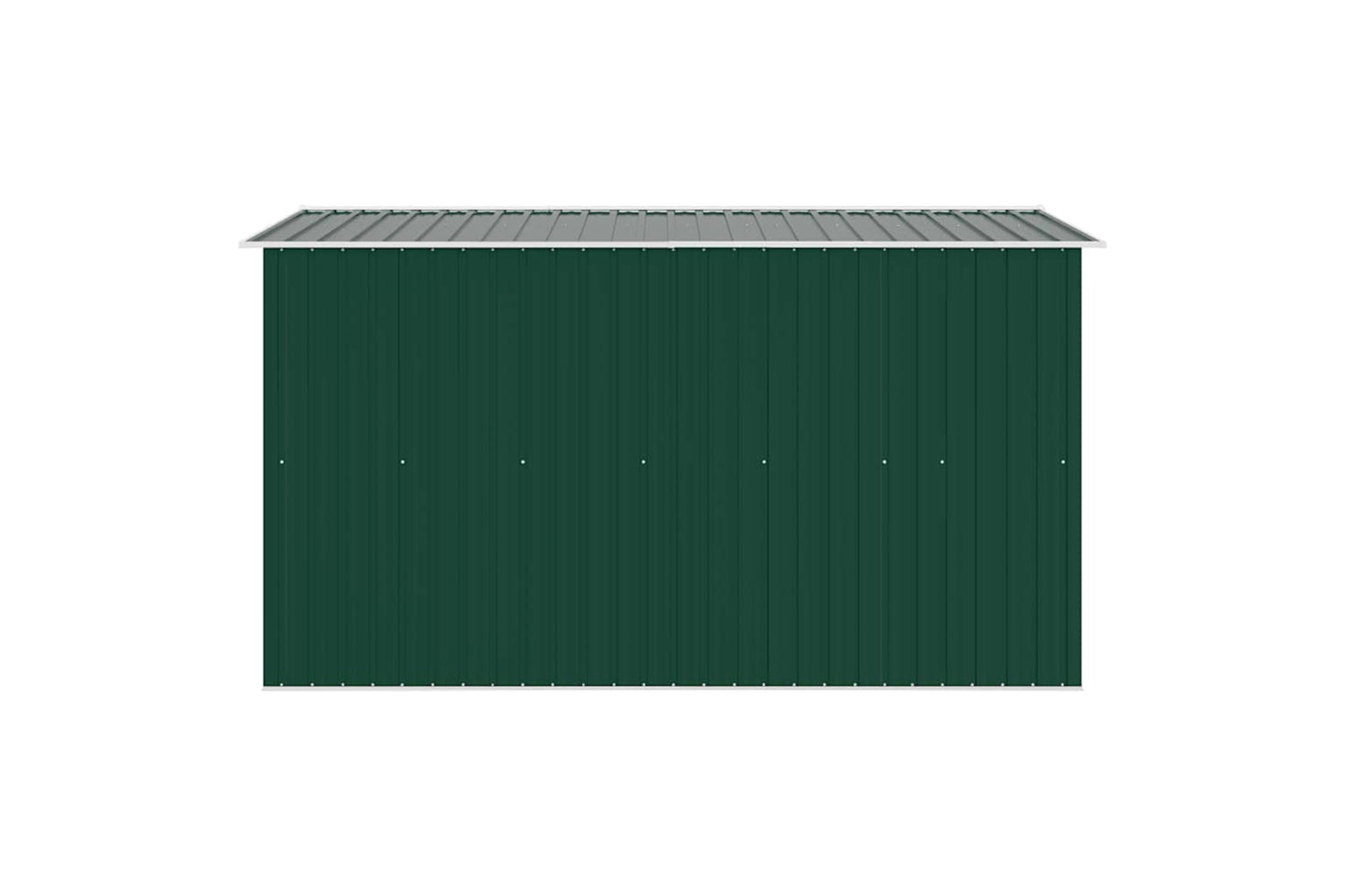 vidaXL 143340 Garden Shed 257x298x178cm Metal Green-6