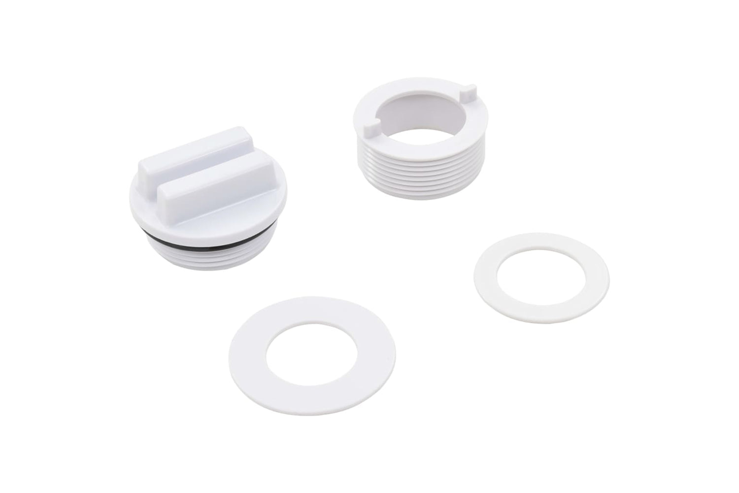 Vidaxl 91743 13 Piece Pool Grecian Fountain White-6