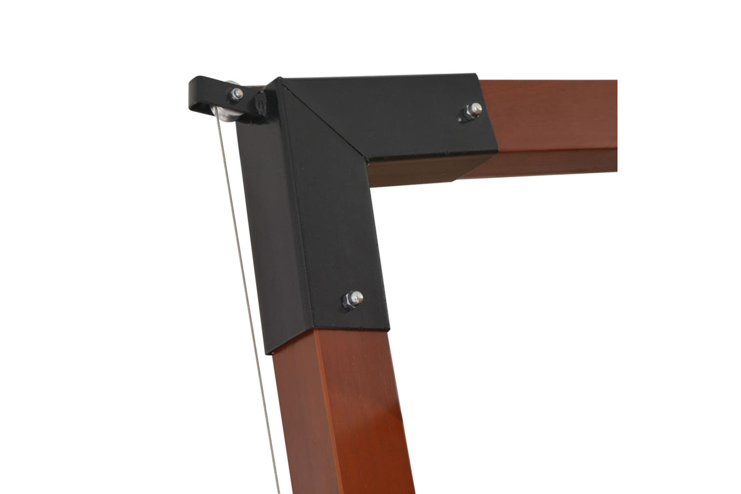 vidaXL 44492 Cantilever Umbrella With Wooden Pole 400x300cm Taupe-6