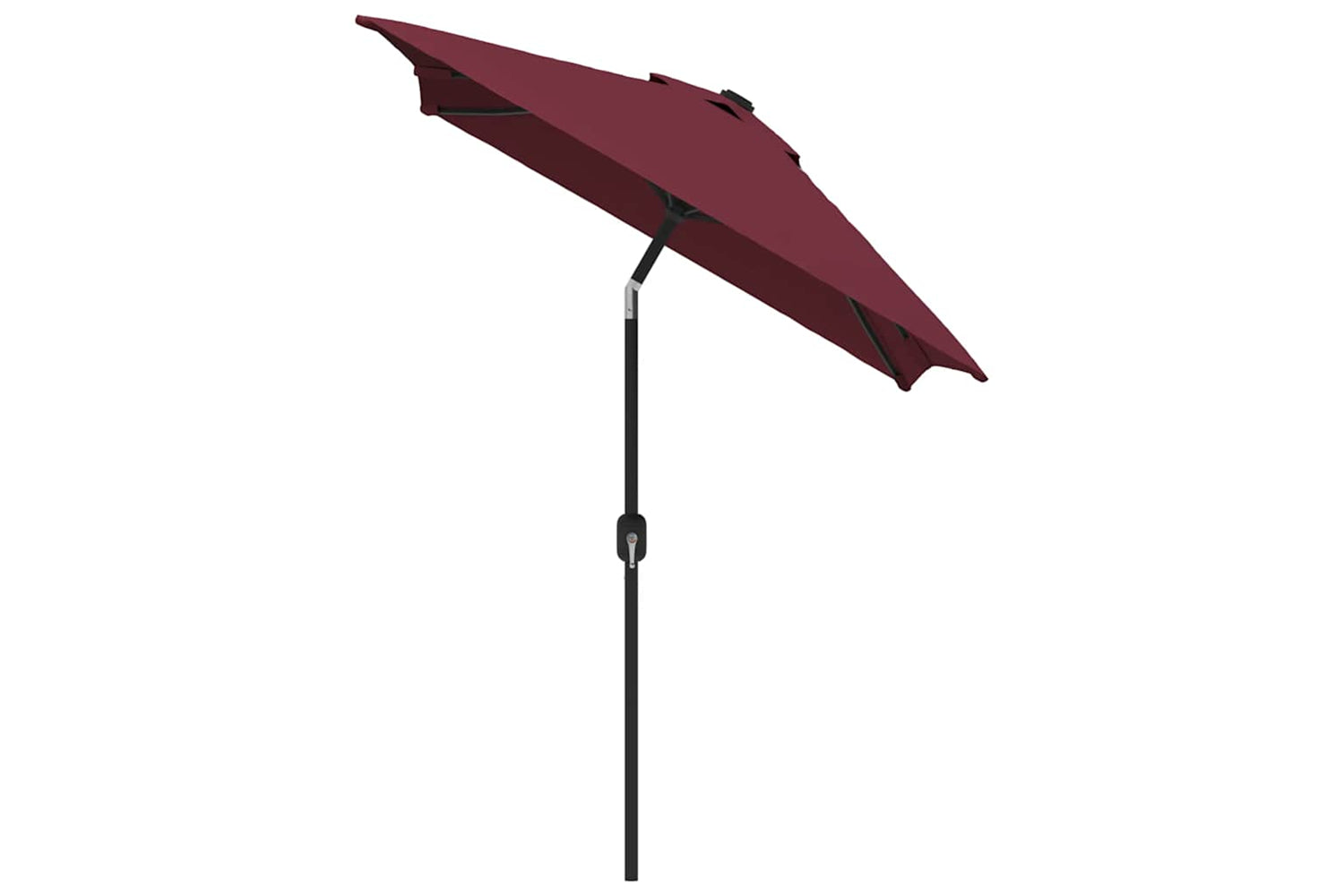 Vidaxl Garden Parasol With Metal Pole 300x200 Cm Bordeaux Red-2