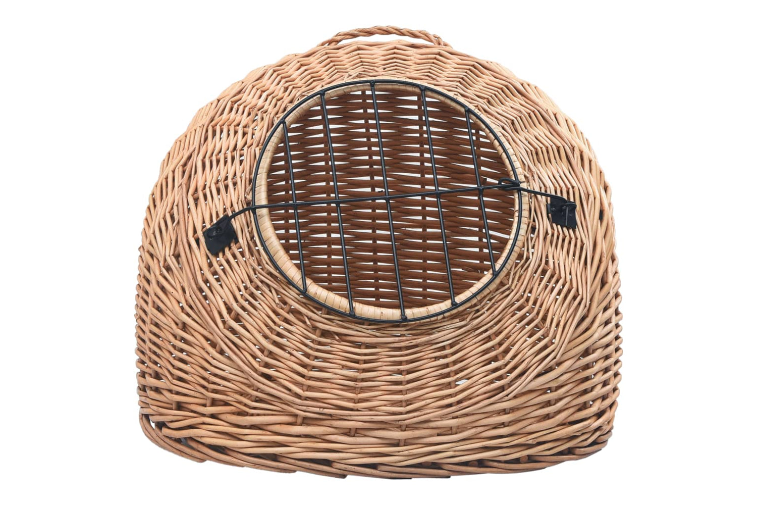 vidaXL 170907 Cat Transporter 45x35x35cm Natural Willow-3