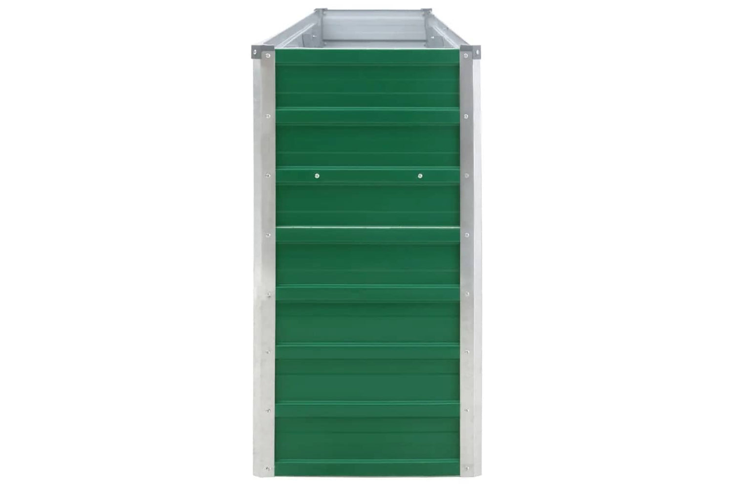 vidaXL 47049 Raised Garden Bed 320x40x77cm Galvanised Steel Green-5