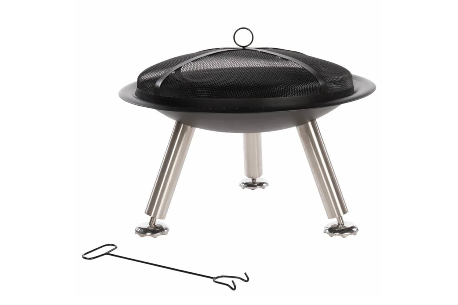 Redfire Fire Bowl Chicago Black Steel 75 Cm 85013-4