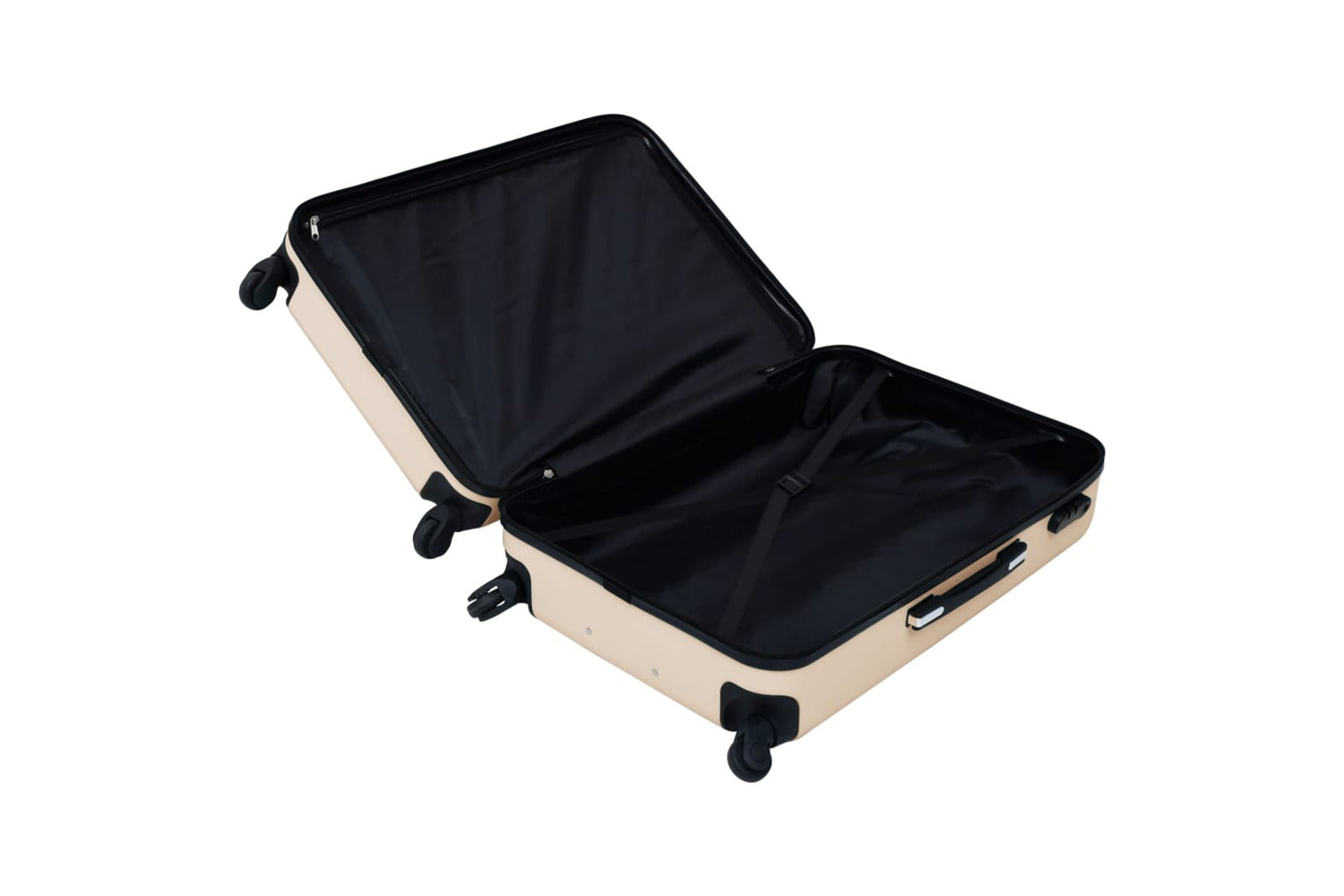 Vidaxl 92426 Hardcase Trolley Gold Abs-5