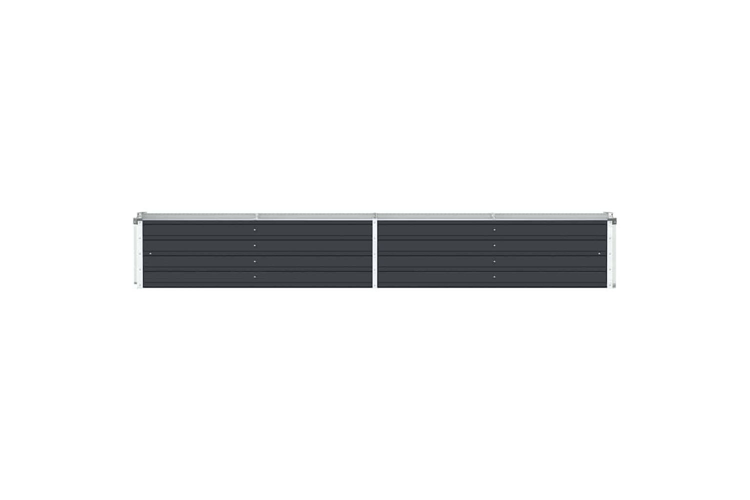 vidaXL 47055 Garden Raised Bed Galvanised Steel 320x40x45cm Anthracite-3