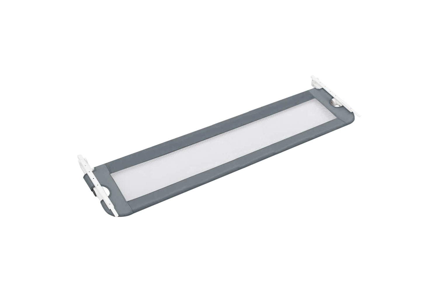 Vidaxl Toddler Safety Bed Rail Grey 180x42 Cm Polyester-3