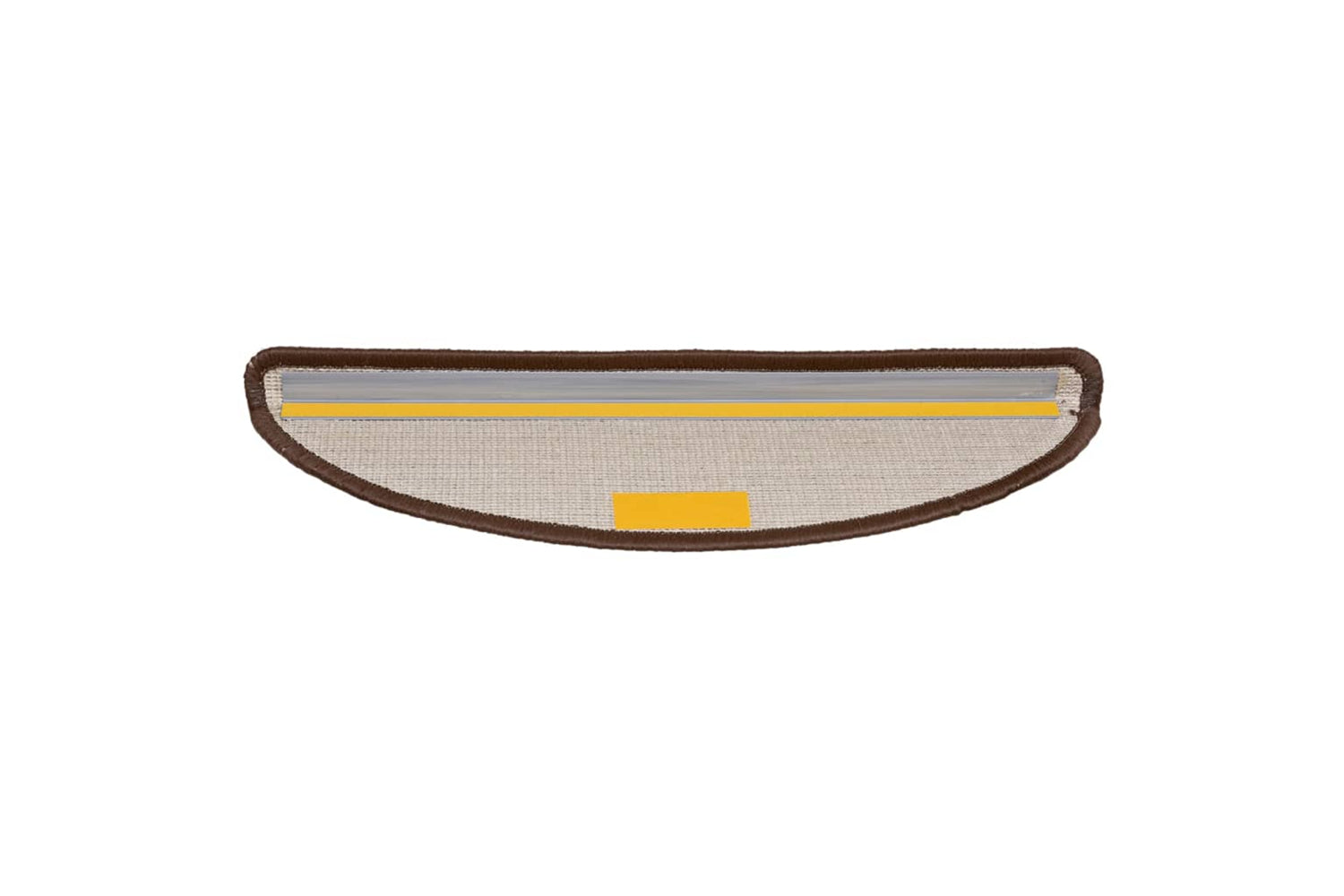 vidaXL Stair Mats 10 Pcs 56x17x3cm Brown-4