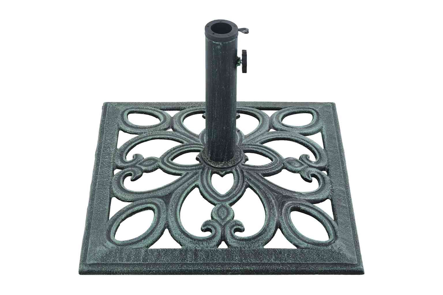 vidaXL 47866 Umbrella Base Green 12 Kg 49cm Cast Iron-5