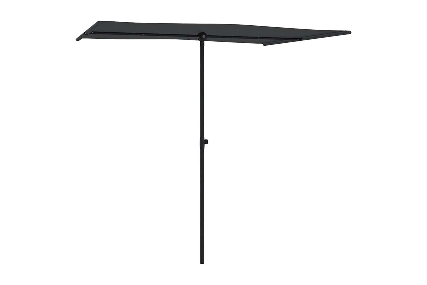Vidaxl 47342 Outdoor Parasol With Aluminium Pole 2x1.5 M Black-2