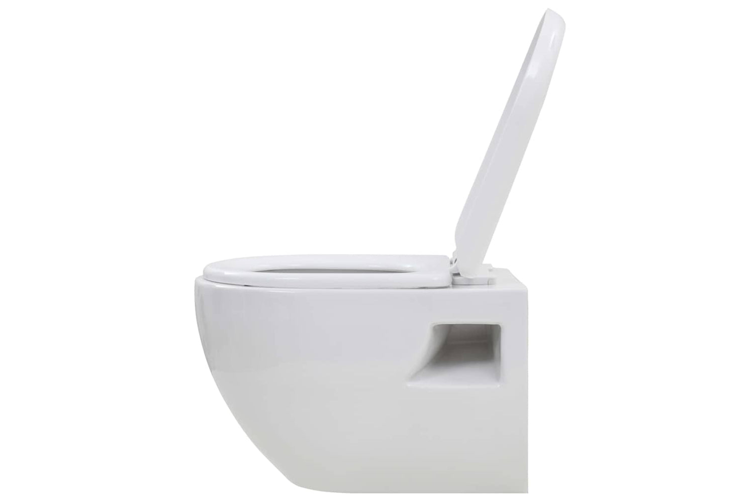 Vidaxl 143022 Wall-hung Toilet Ceramic White-4