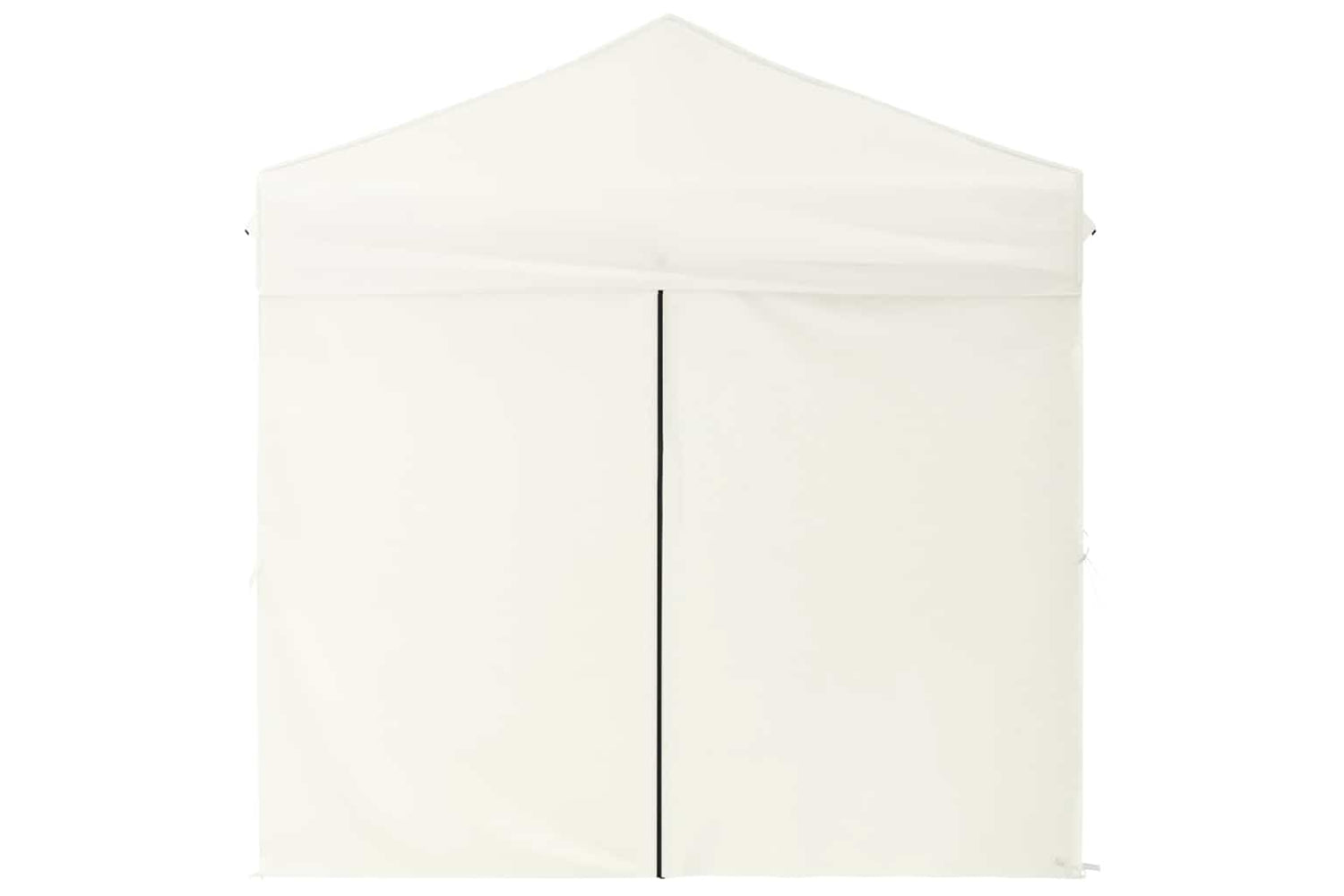 Vidaxl 93501 Folding Party Tent With Sidewalls Cream 2x2 M-3