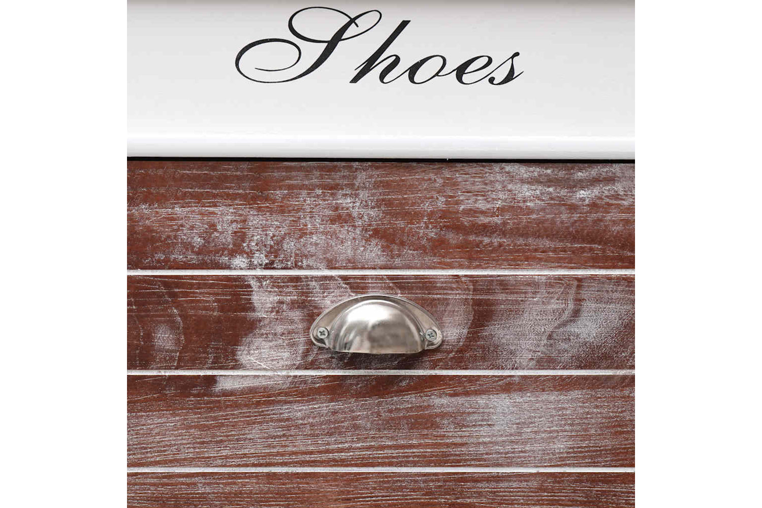 vidaXL 284088 Shoe Cabinet Brown 50x28x98cm Paulownia Wood-8
