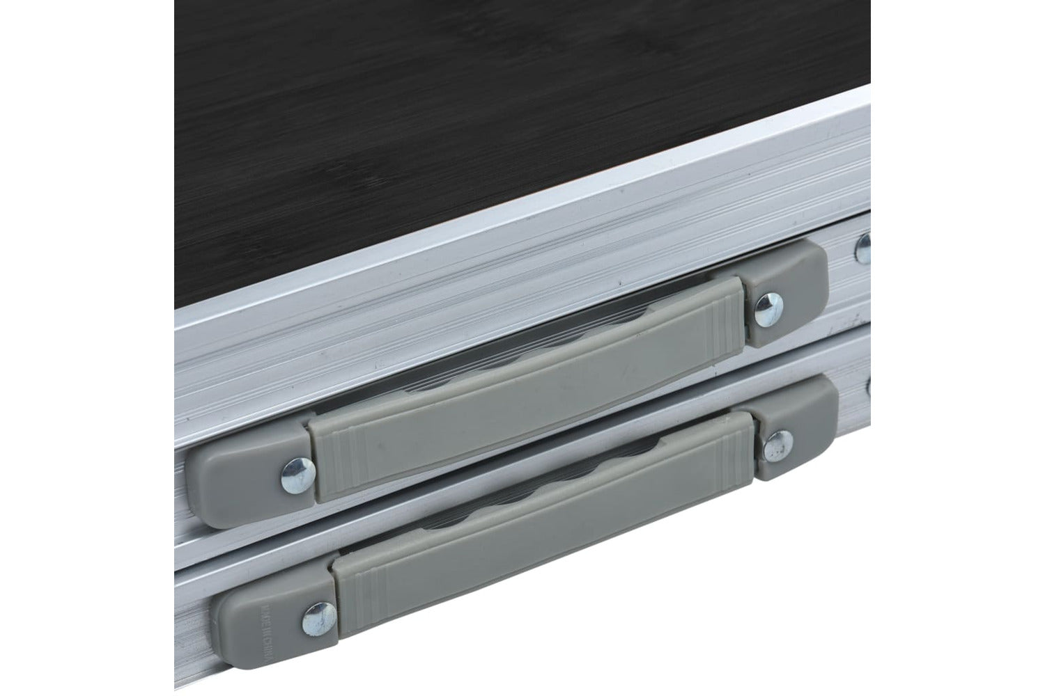 vidaXL 48175 Foldable Camping Table Grey Aluminium 180x60cm-6