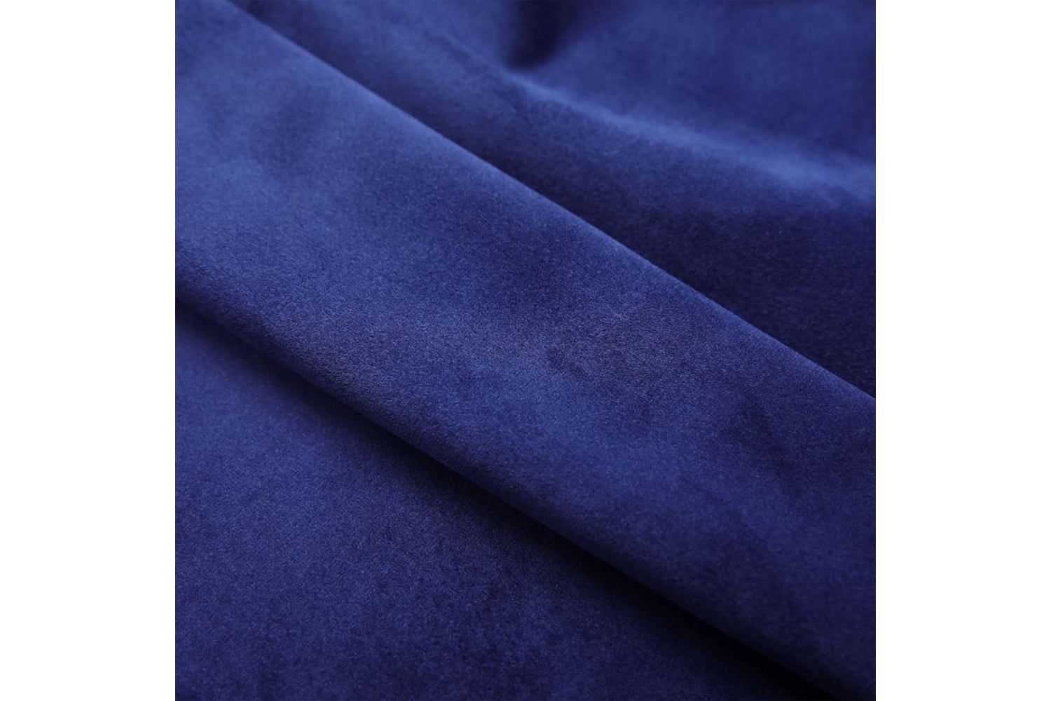 Vidaxl Blackout Curtains With Rings 2 Pcs Velvet Dark Blue 140x175 Cm-3
