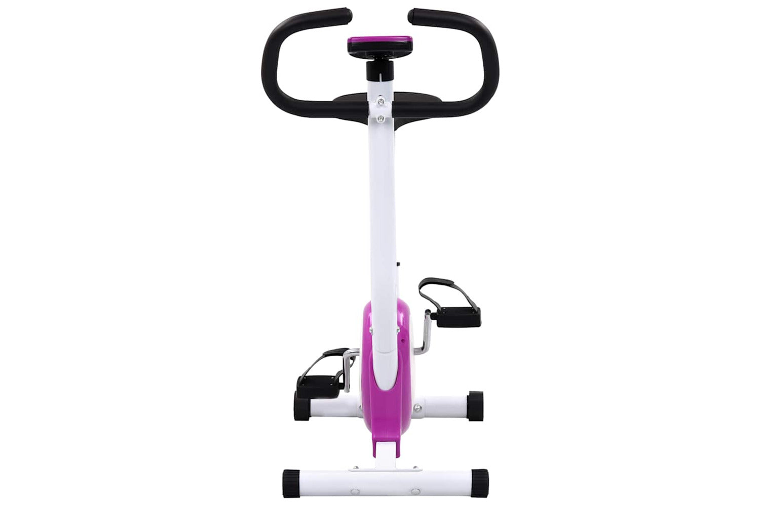 Vidaxl Exercise Bike With Belt Resistance Purple-4