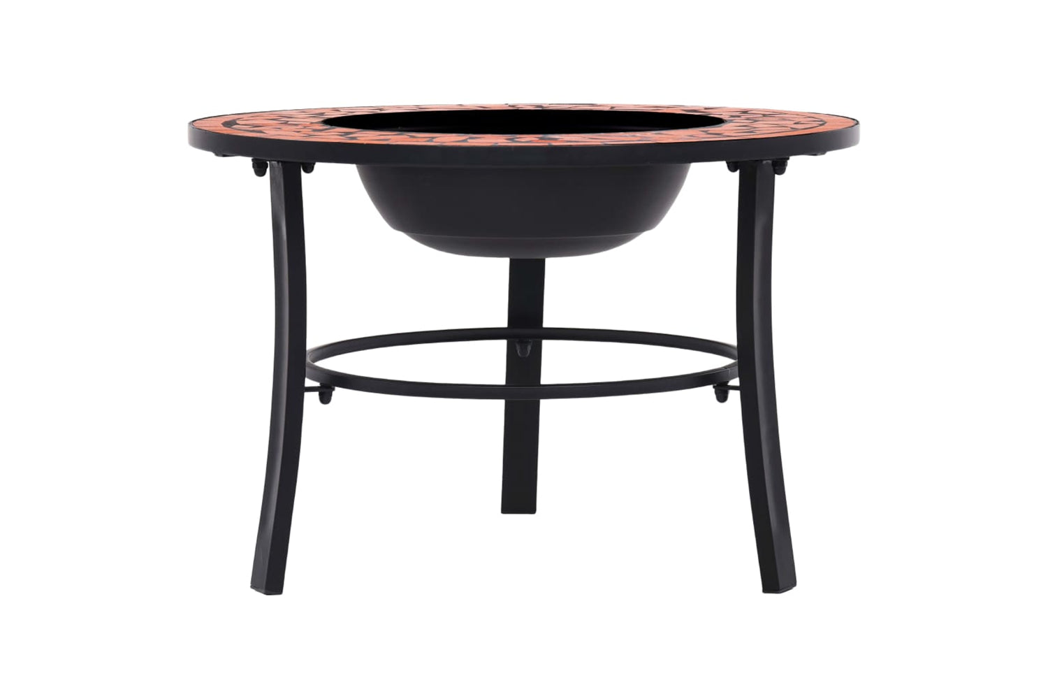 Vidaxl 46719 Vidaxl Mosaic Fire Pit Terracotta 68cm Ceramic-2