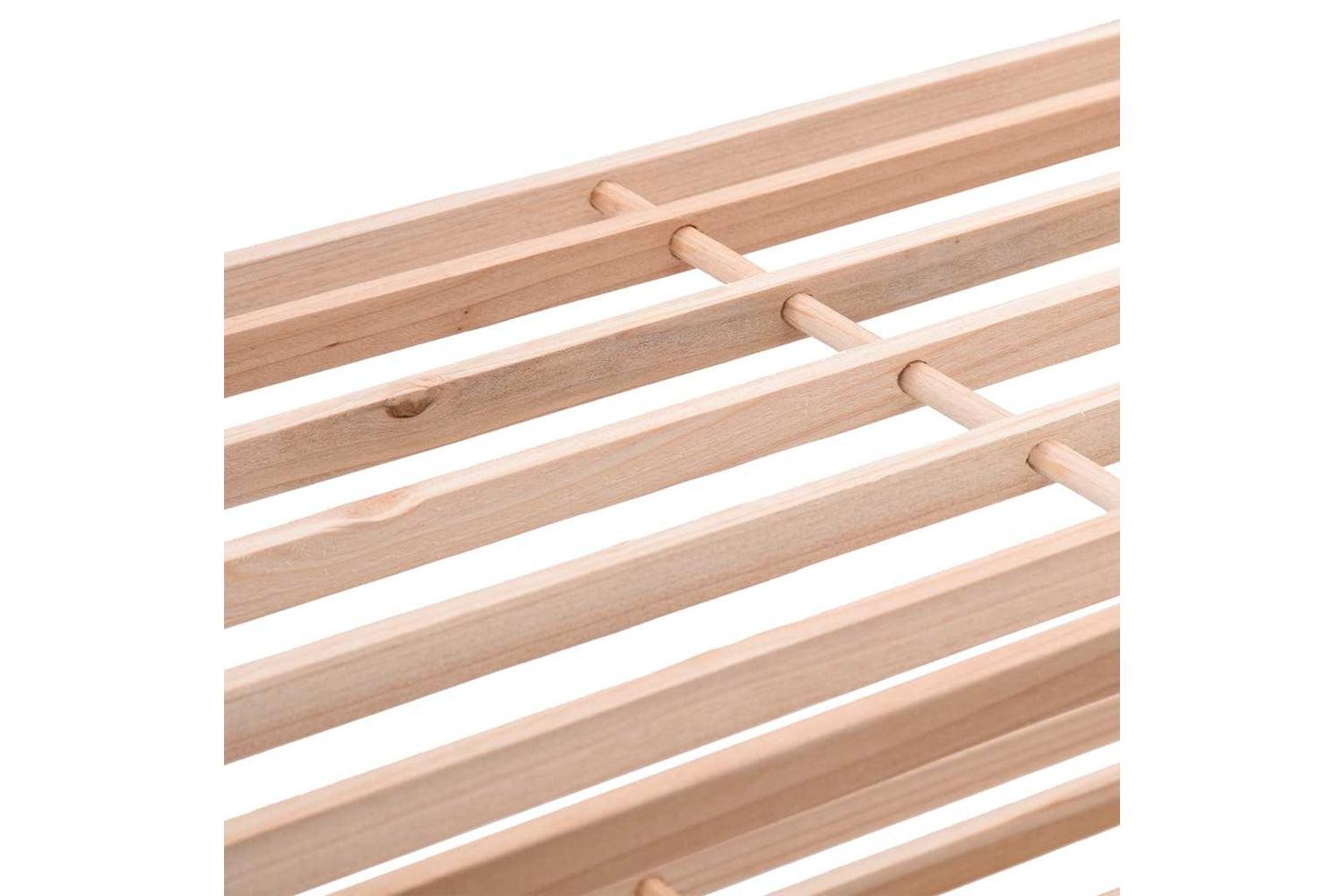 Vidaxl 285201 4-tier Shoe Rack Solid Fir Wood-4