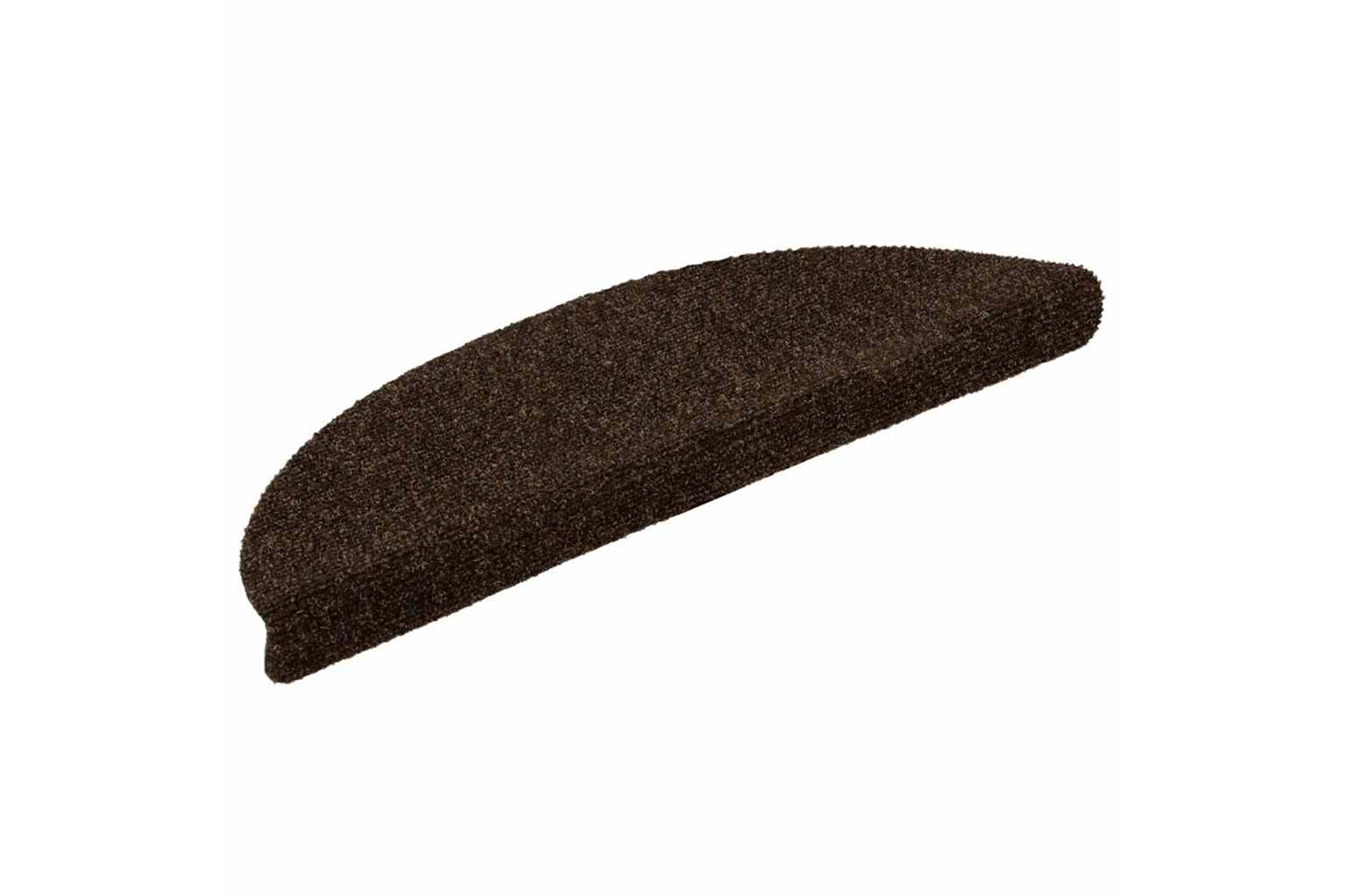vidaXL 149688 Self-adhesive Stair Mats 5 Pcs Brown 56x17x3cm Needle Punch-2