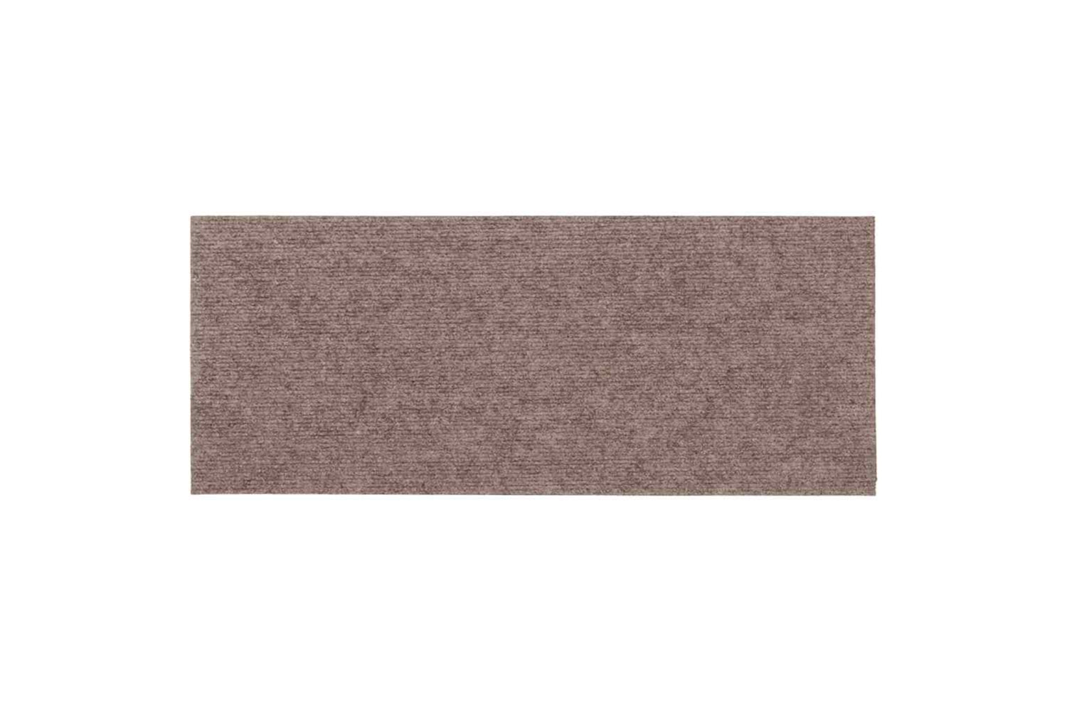 vidaXL 326912 Self-adhesive Stair Mats Rectangular 15 Pcs 60x25cm Light Brown-4