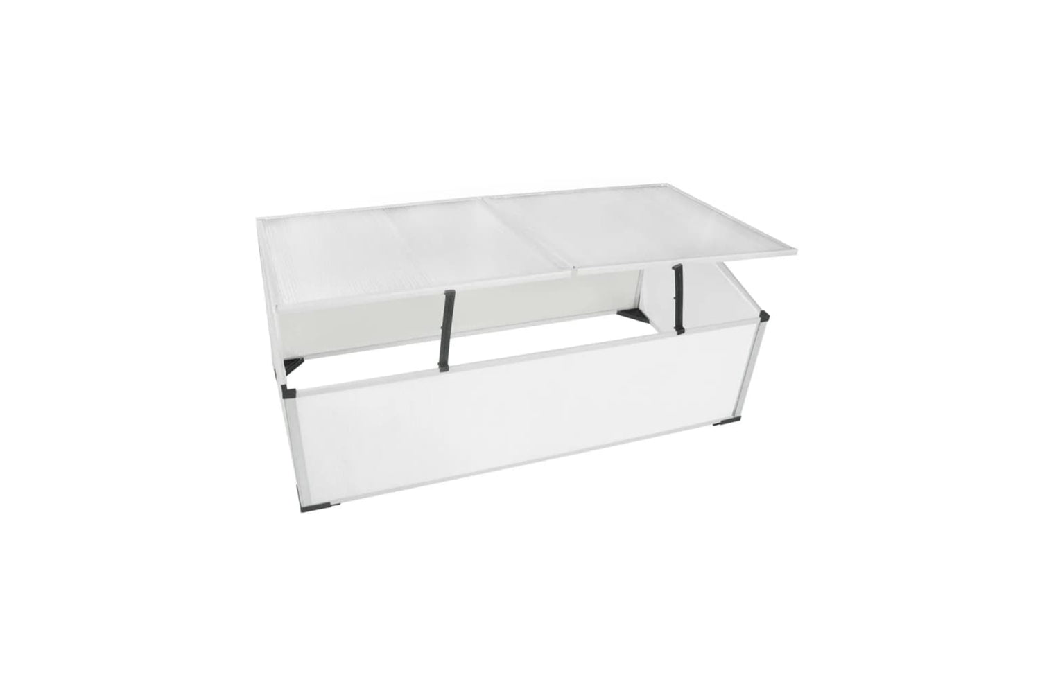 vidaXL 40213 Cold Frame 2 Lids 110x55x41cm-3