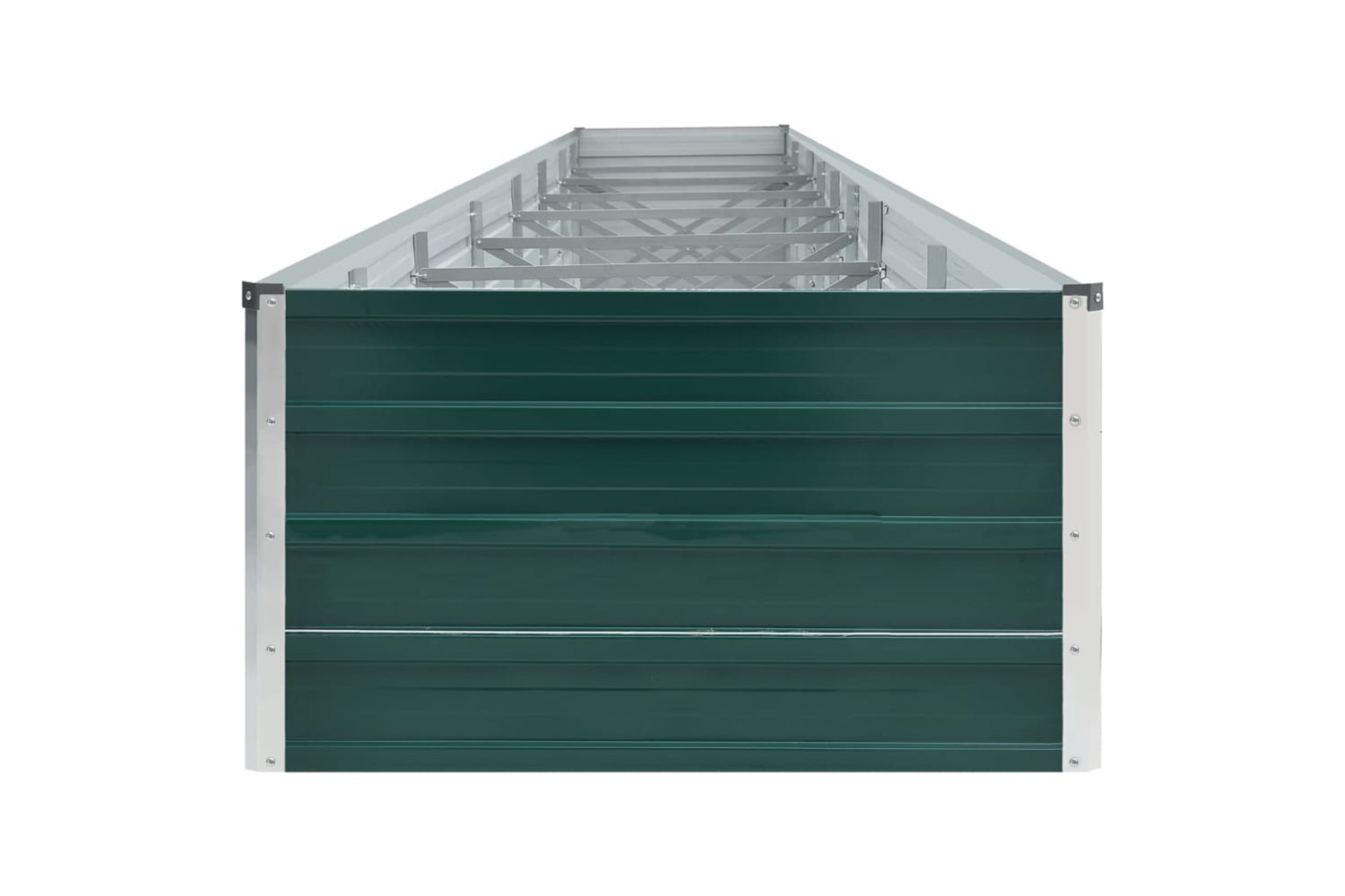 vidaXL 47073 Garden Raised Bed Galvanised Steel 600x80x45cm Green-3