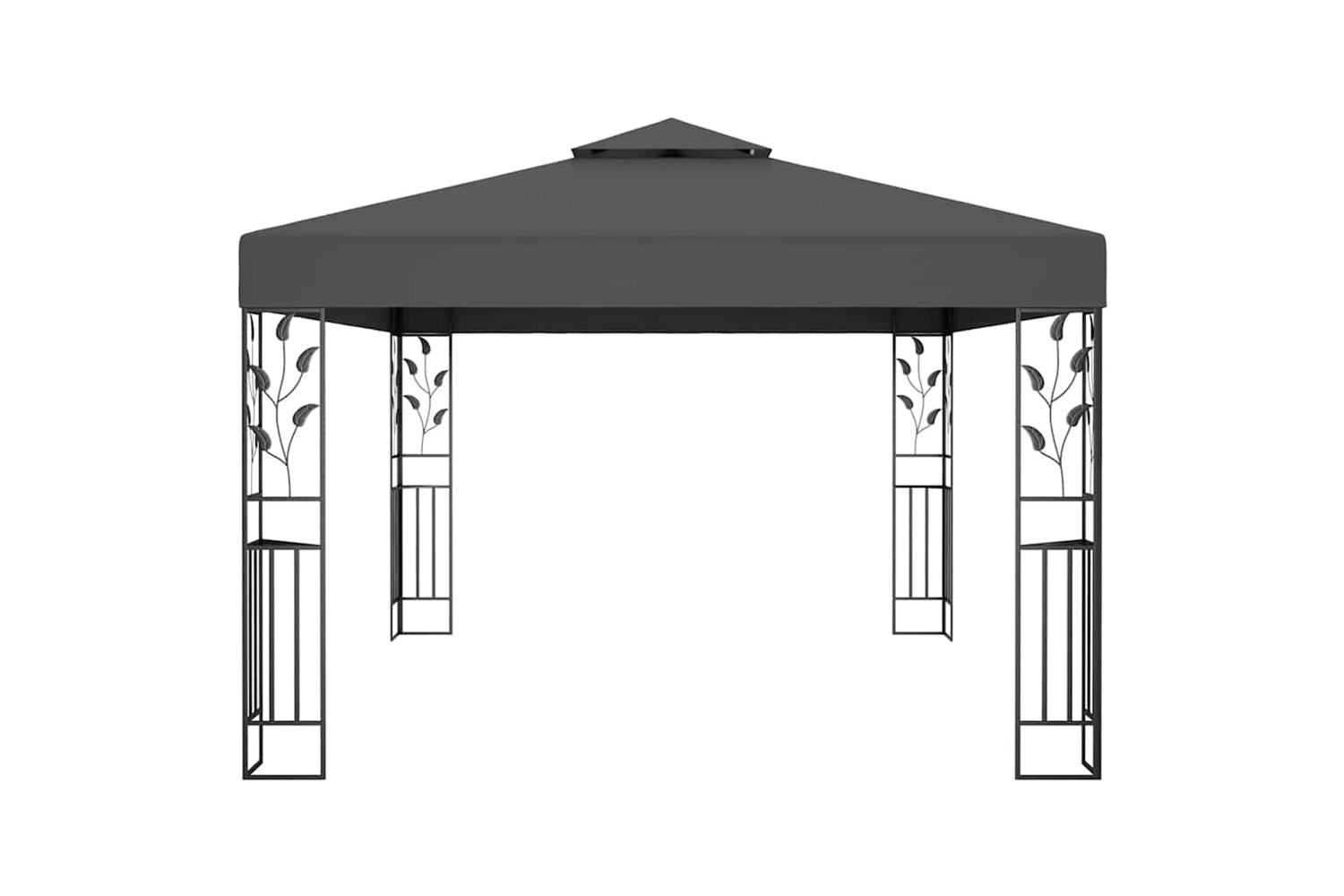 Vidaxl 48031 Gazebo With Double Roof 3x4m Anthracite-3