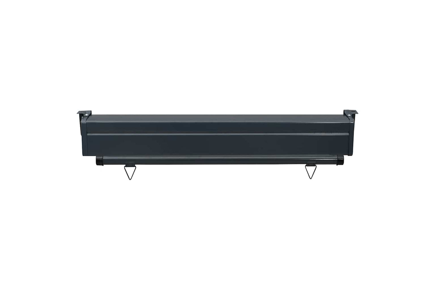 vidaXL Balcony Side Awning 105x250cm Black-6