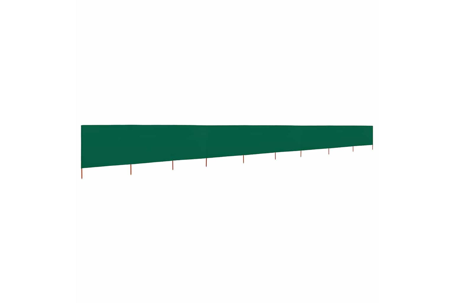 vidaXL 47193 9-panel Wind Screen Fabric 1200x120cm Green-2