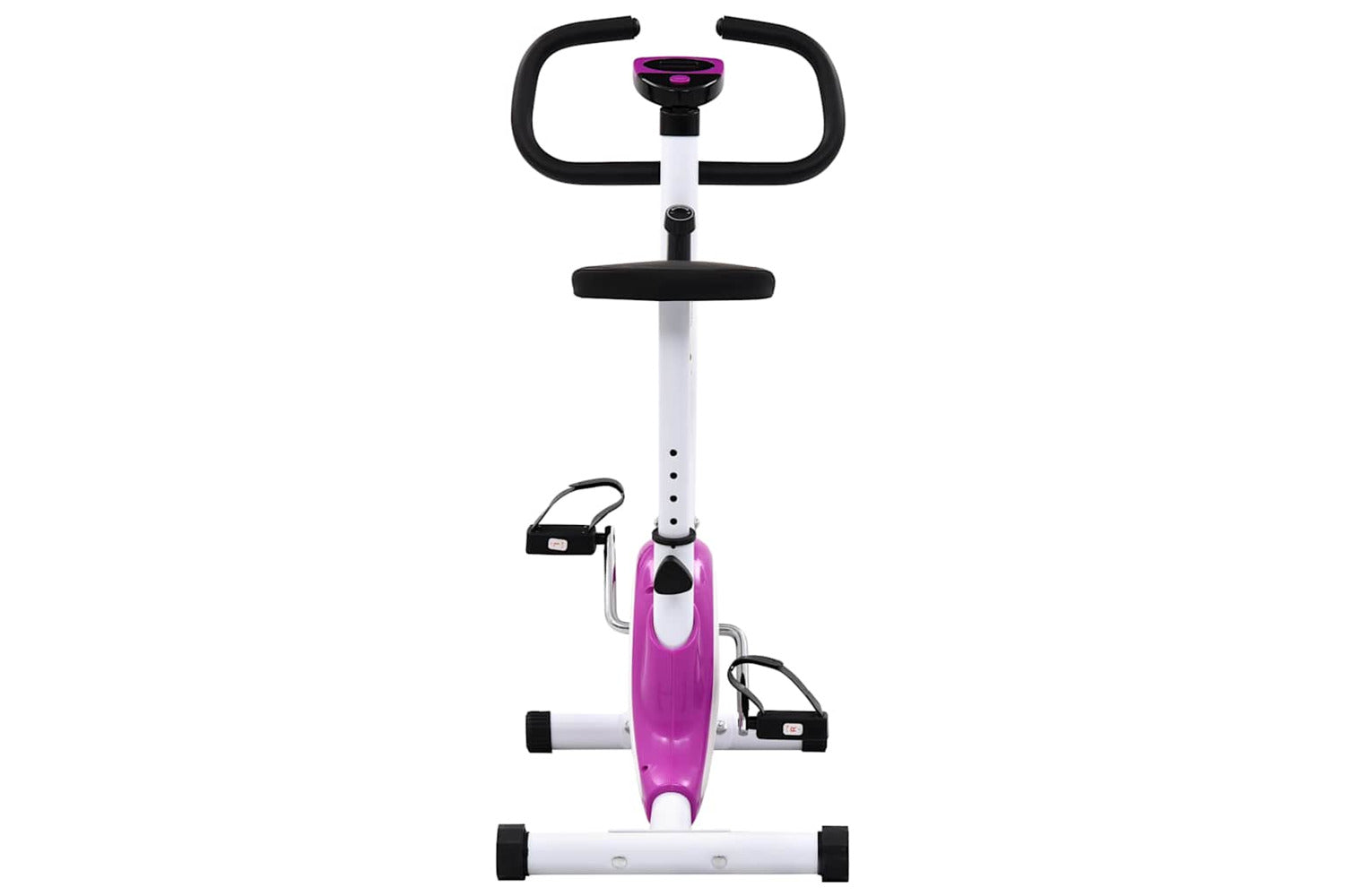 Vidaxl Exercise Bike With Belt Resistance Purple-5