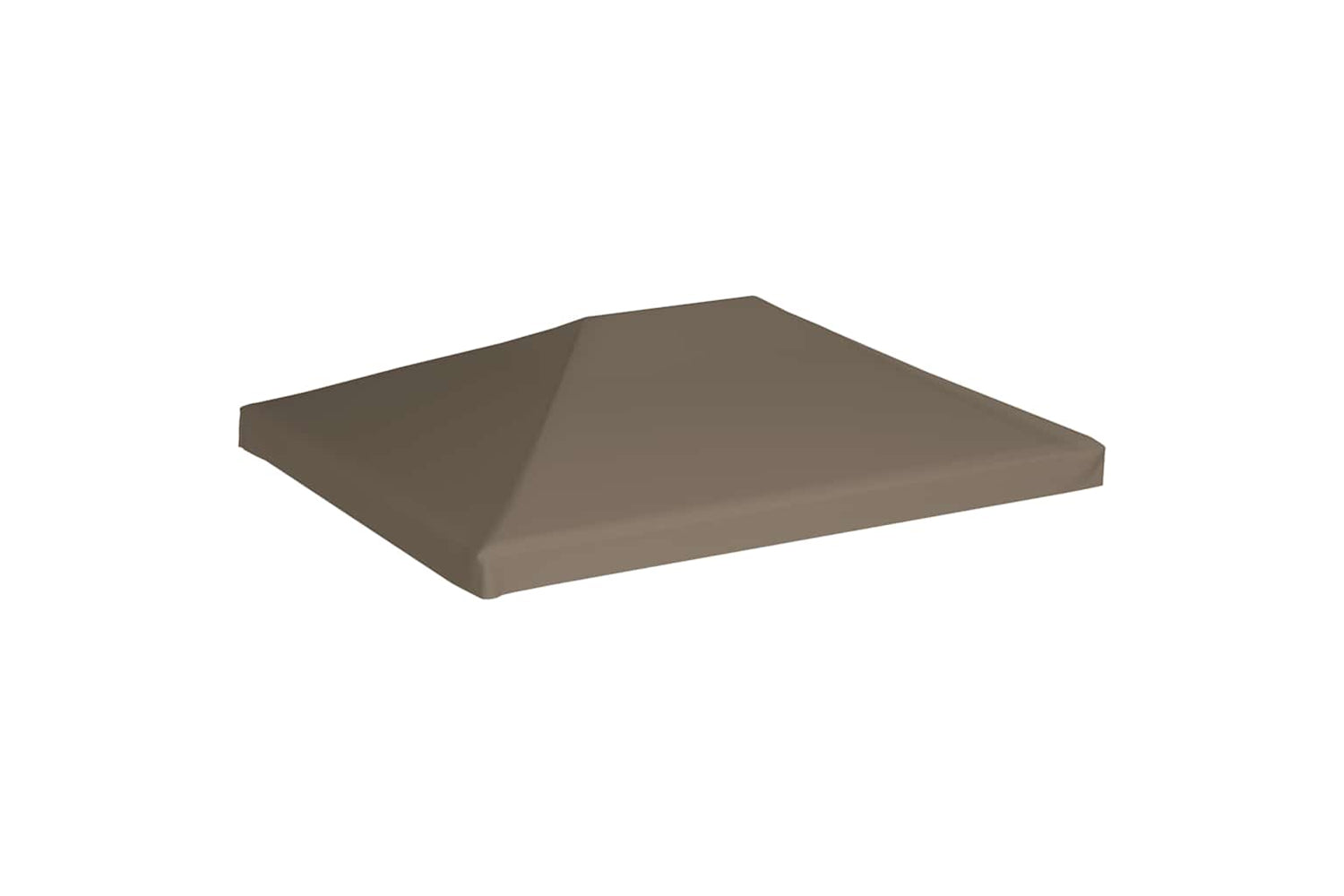 Vidaxl Gazebo Top Cover 310 G/m2 3x4 M Taupe-2