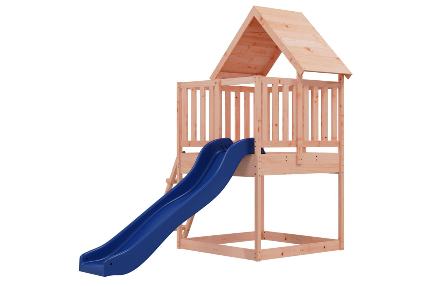 Vidaxl 3155934 Playhouse With Slide Ladder Solid Wood Douglas-7