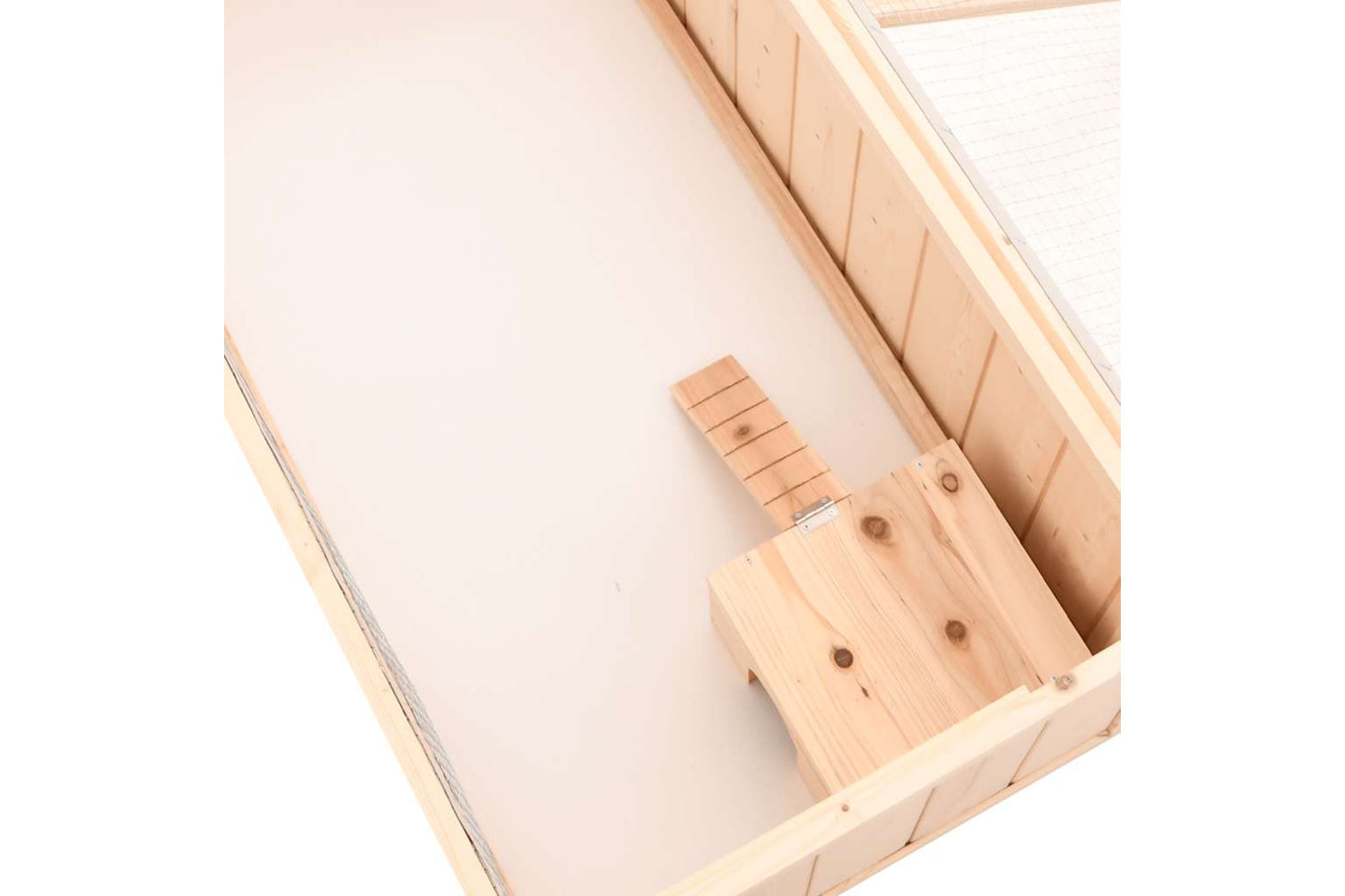 vidaXL 172383 Hamster Cage 104x52x38cm Solid Wood Fir-7