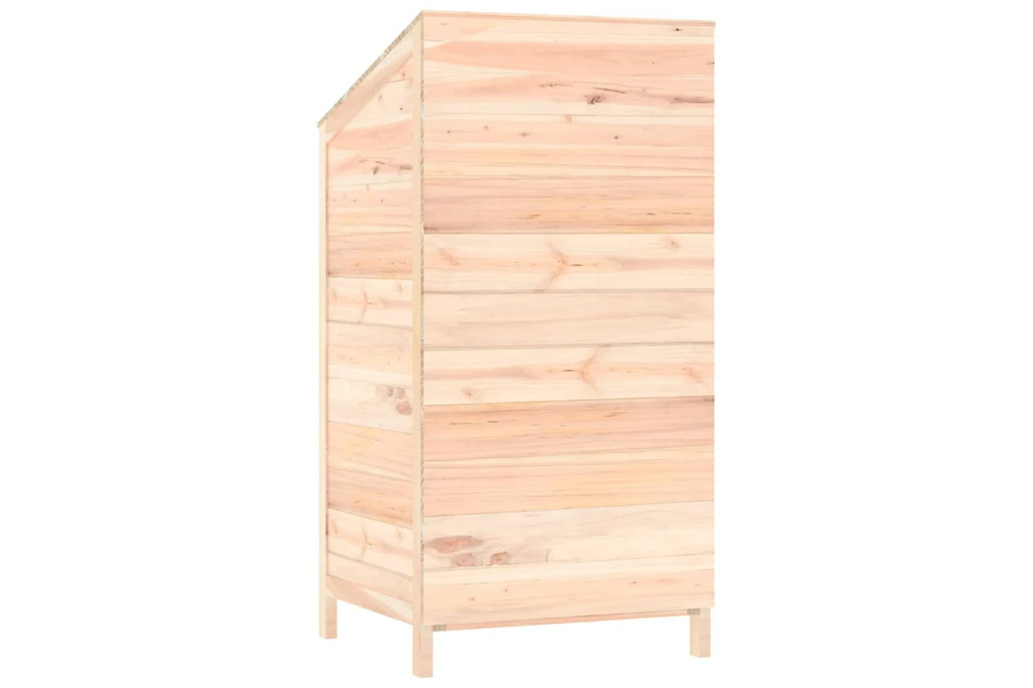 vidaXL 152178 Garden Shed 55x52x112cm Solid Wood Fir-5