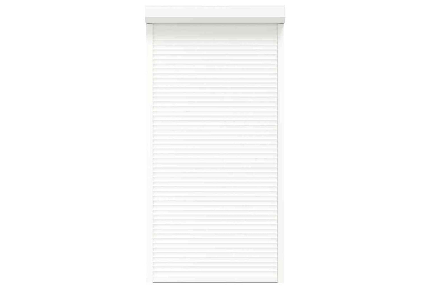 Vidaxl Roller Shutter Aluminium 110x220 Cm White-4
