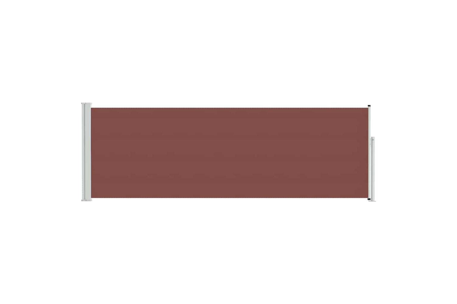 vidaXL 48375 Patio Retractable Side Awning 100x300cm Brown-3