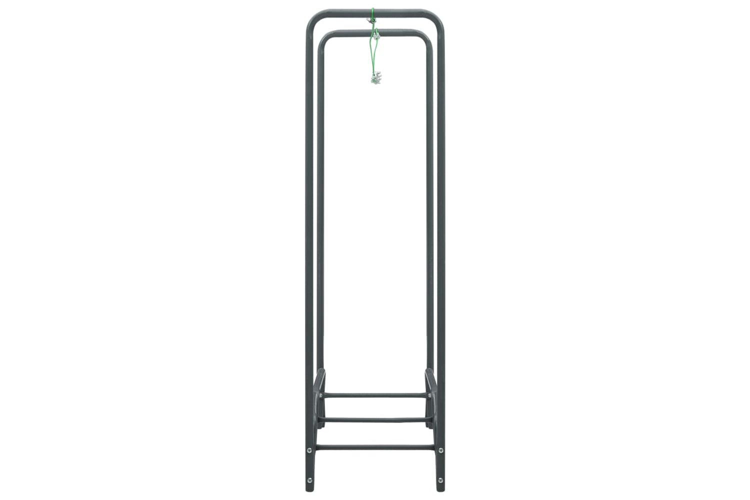 Vidaxl 286290 Firewood Rack Anthracite 120x35x120 Cm Steel-3
