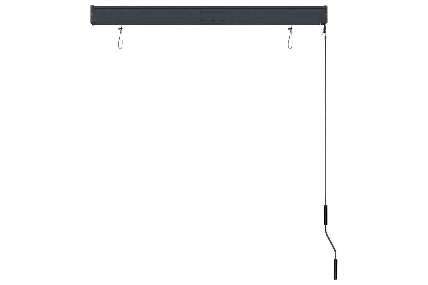vidaXL 145961 Outdoor Roller Blind 120x250cm Blue And White-5
