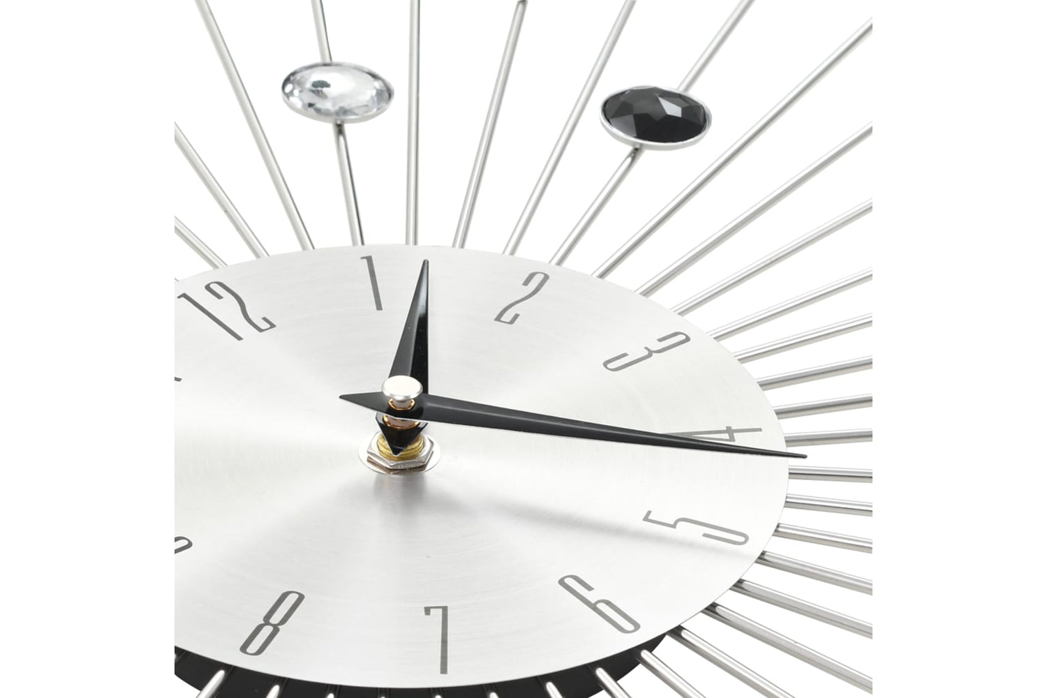 Vidaxl 50641 Wall Clock Modern Design 50 cm | Silver-4