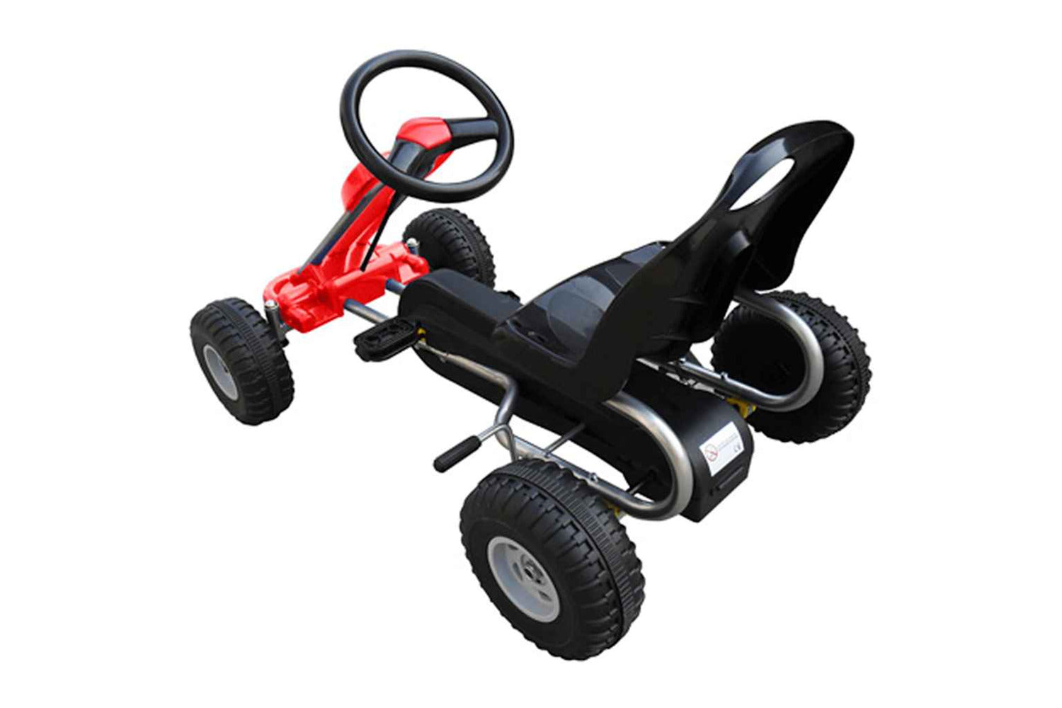 Vidaxl Pedal Go Kart Red-3