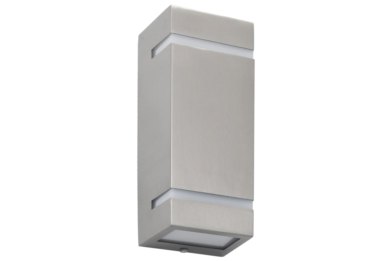 Vidaxl 45651 Outdoor Wall Lights 2 Pcs 35 W Silver Rectangular-3